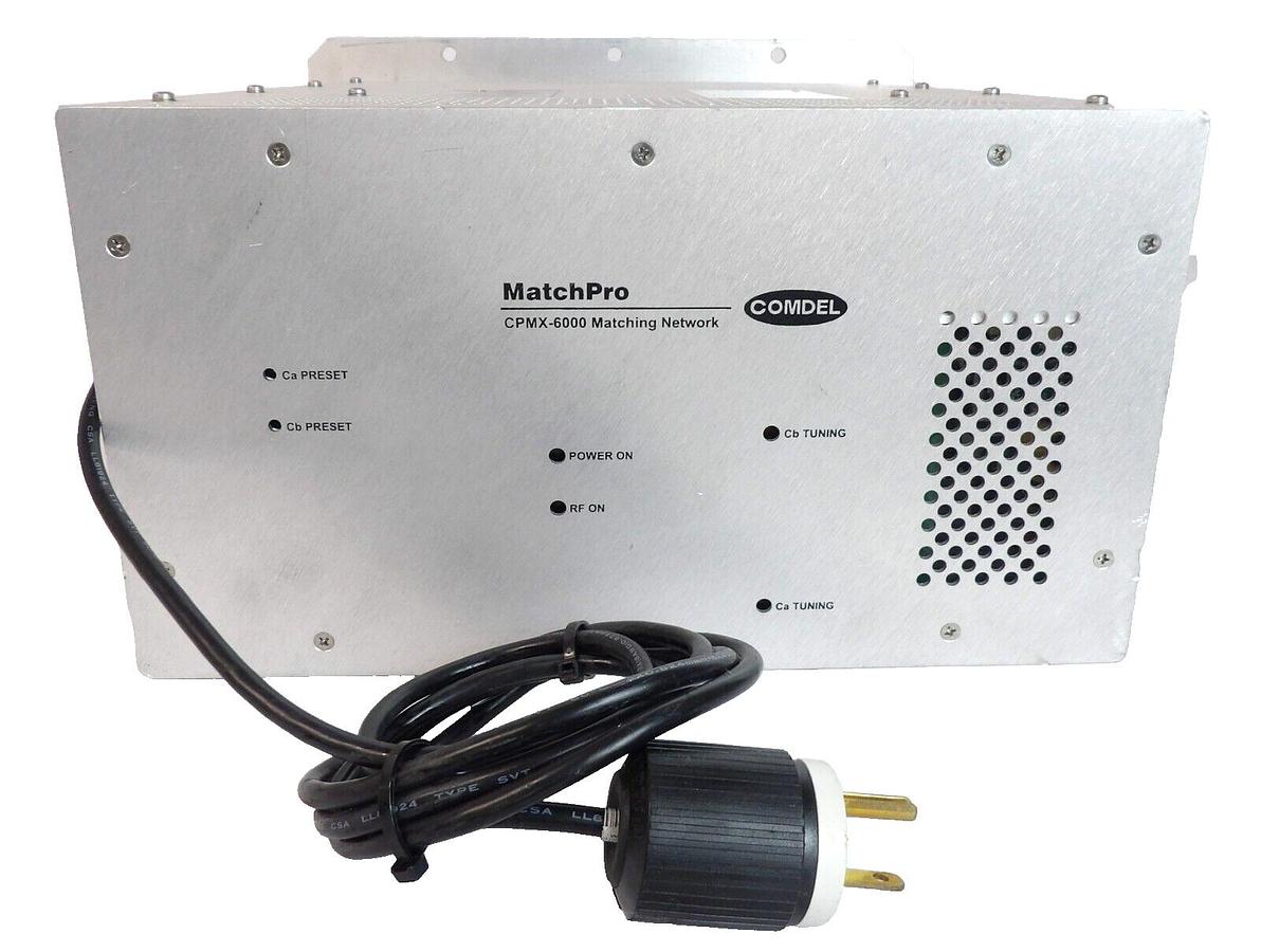 Used CPMX6000 Comdel FP2849RA MatchPro RF Match AMAT 0190-41686 Working Surplus