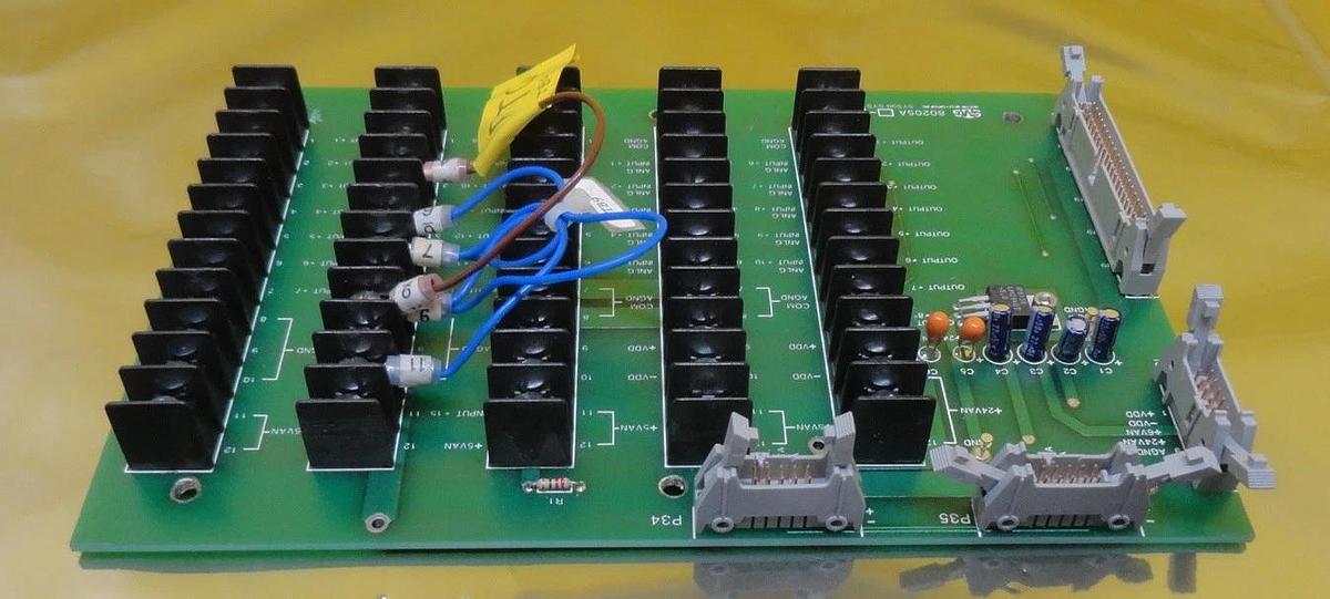 Used SVG Silicon Valley Group 80205A-01 SYS90 System I/O Board PCB Used Working