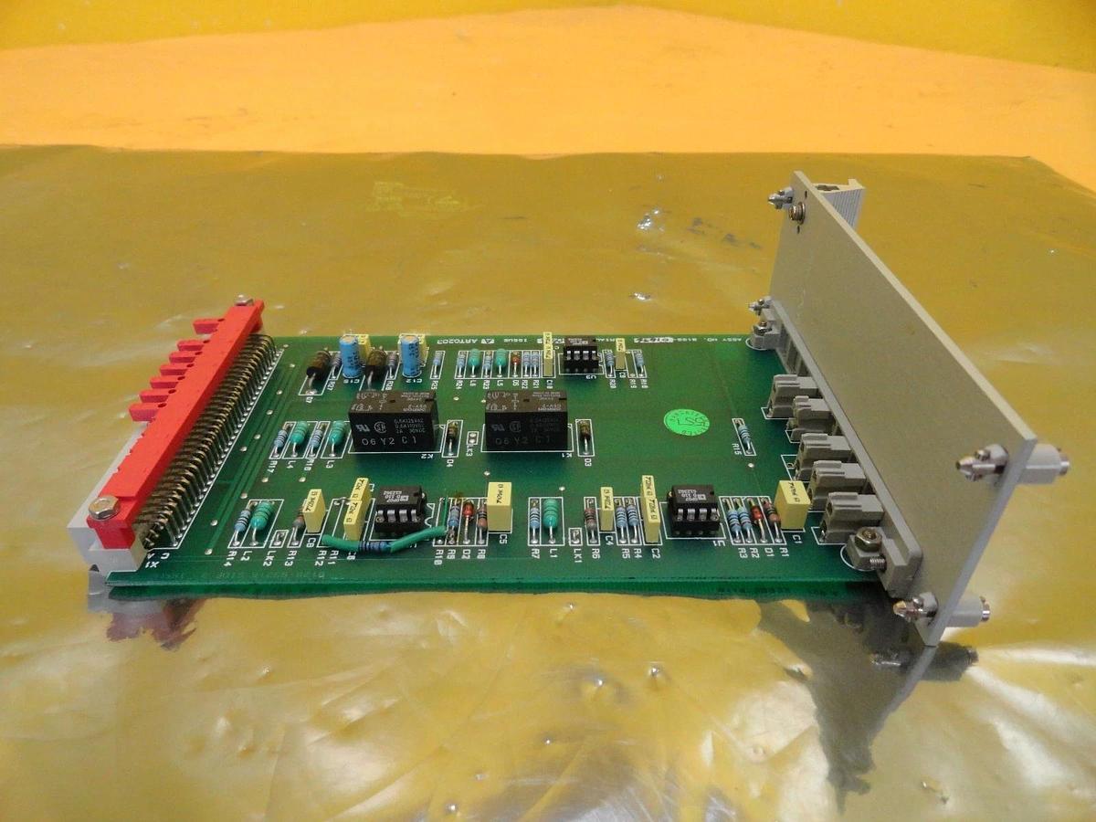 Used AMAT Applied Materials 0100-01676 Decel/Focus PSU Interface PCB Card Working
