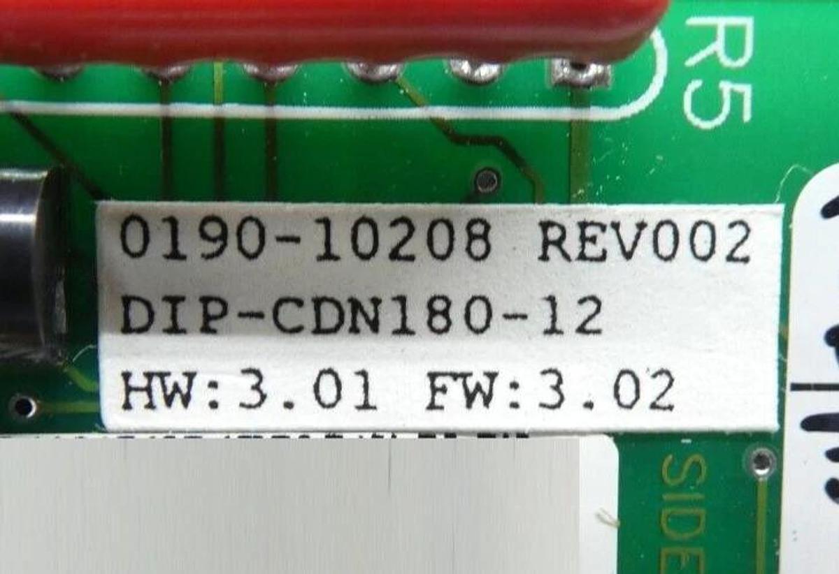 Used DIP CDN180-12 300mm Loadlock Interlock PCB Card AMAT 0190-10208 Working Surplus