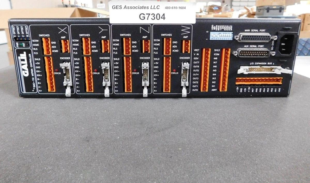 Used GALIL DMC-730-PSX 3 Axis Motion Controller