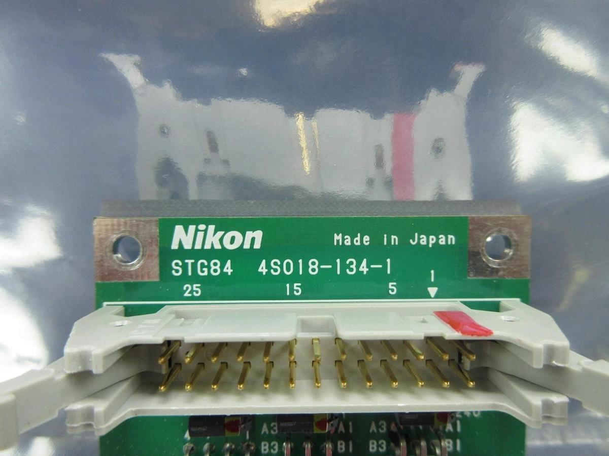 Used Nikon 4S018-134-1 Interface Relay Board PCB STG84 NSR-S202A Used Working
