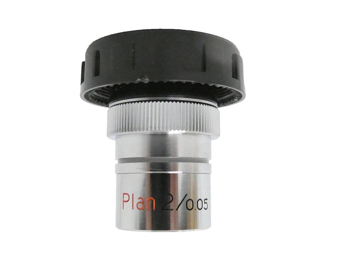 Nikon Precision Plan 2/0.05 Microscope Objective AMAT 3920-01553 Surplus New
