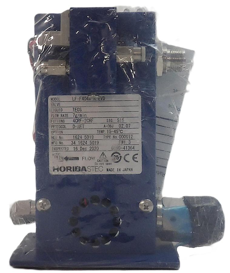 Horiba STEC LF-F404M-A-EVD Liquid Mass Flow Meter 7g/min New Surplus