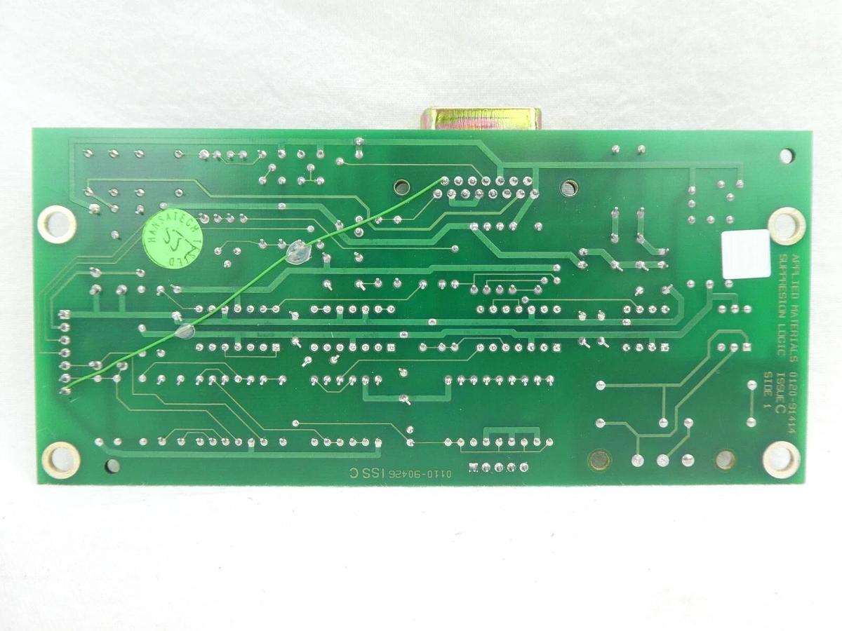 Used AMAT Applied Materials 0100-90875 Suppression Logic Board PCB Working Surplus