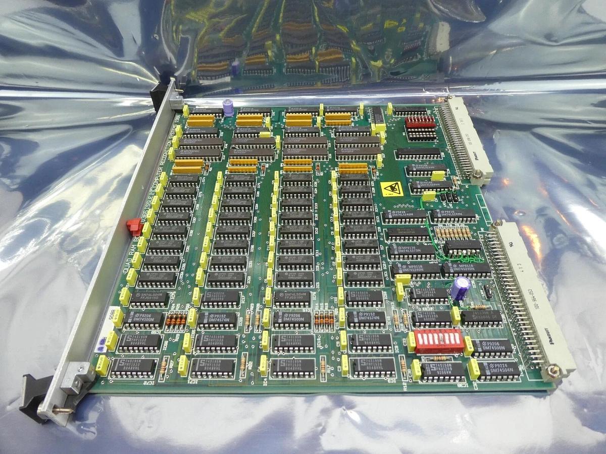 Used Computer Recognition Systems 10365 QUAD RAM PCB Card 8805 Rev. B Working Surplus