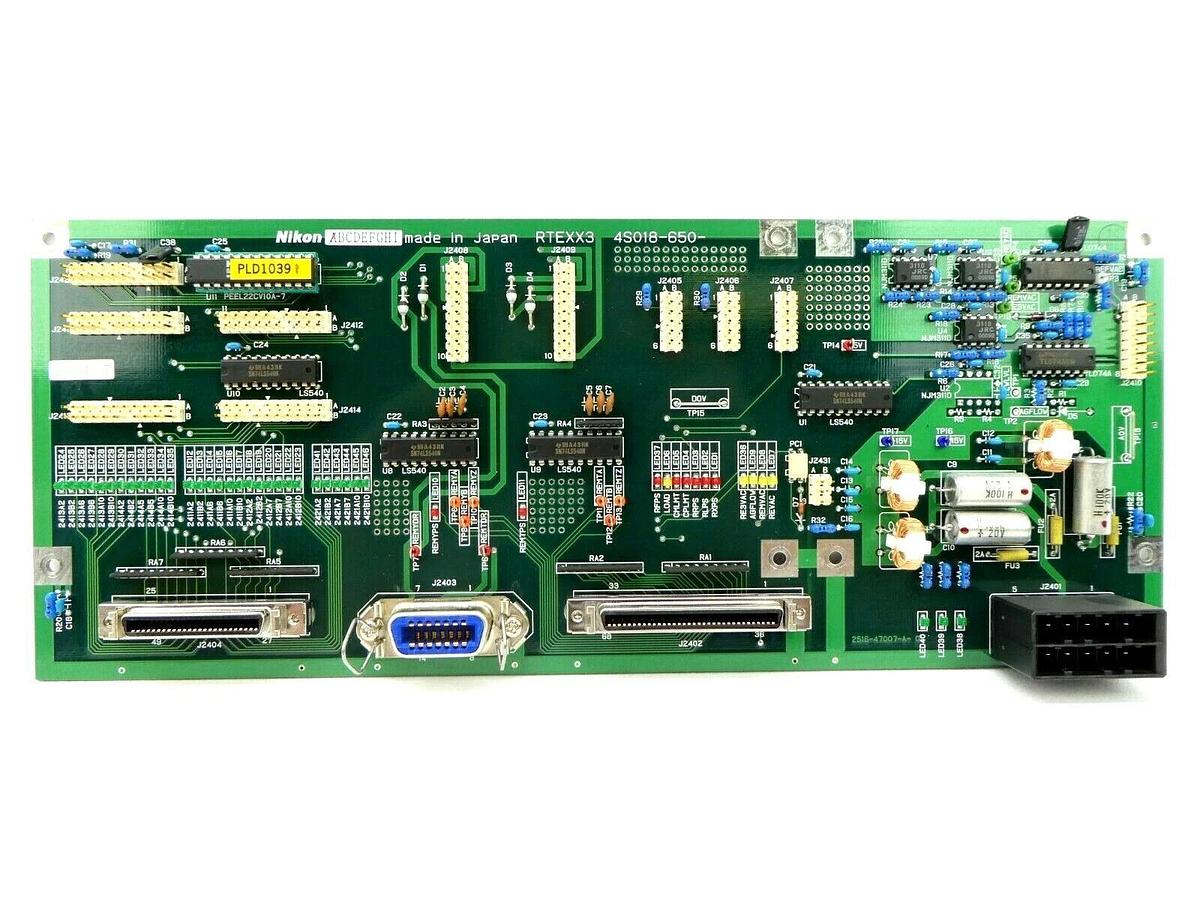 Used Nikon 4S018-650 RTEXX3 Board PCB NSR System Working Spare