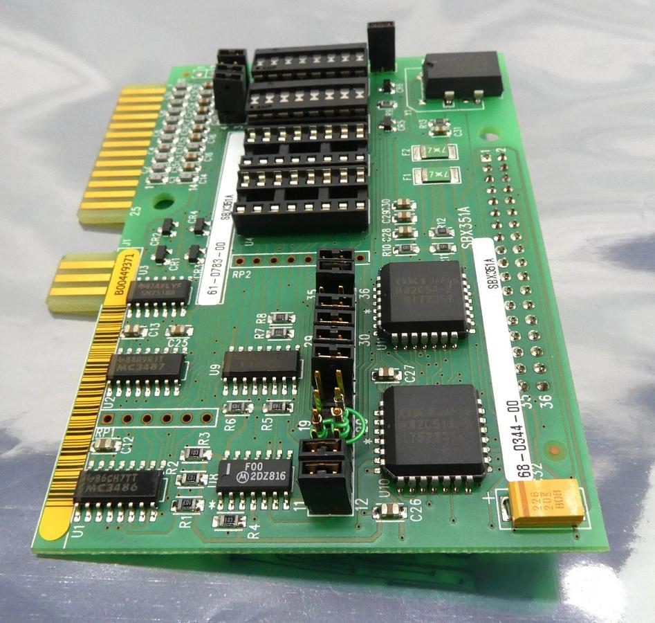 Used Novellus Systems 19-00130-00 Serial I/O PCB SBX351A Working Surplus