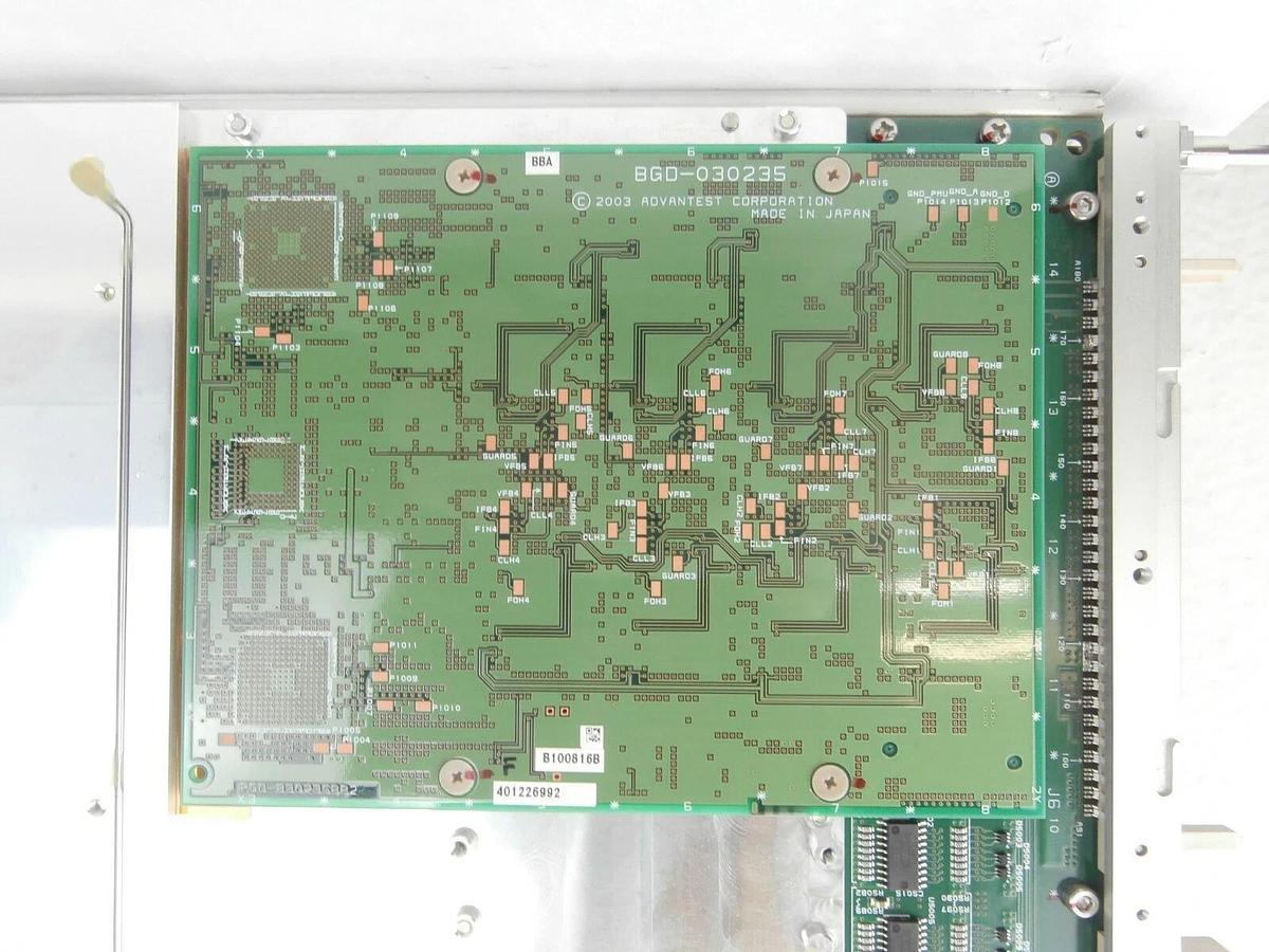 Used Advantest BPS-030208X22 Liquid Cooled Processor PCB Card CMA T2000 Working Spare
