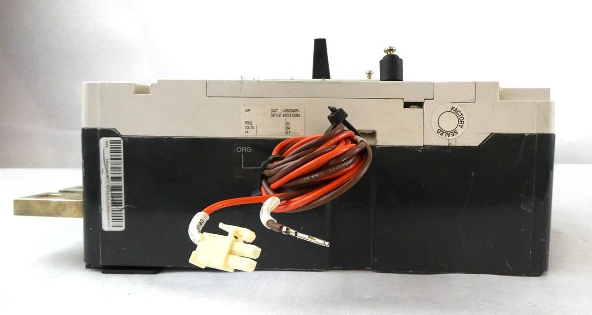 Used Eaton 69D4630G03 L630E 3-Pole Industrial Circuit Breaker LGE3630NN Working