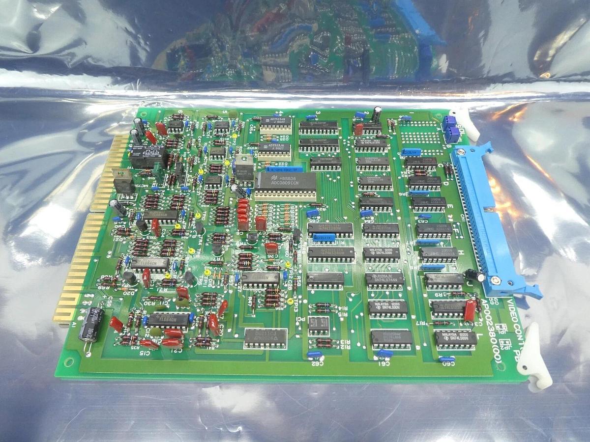 Used JEOL AP002380(00) Video Control PCB Card VIDEO CONT(3)PB JSM-6300F SEM Working