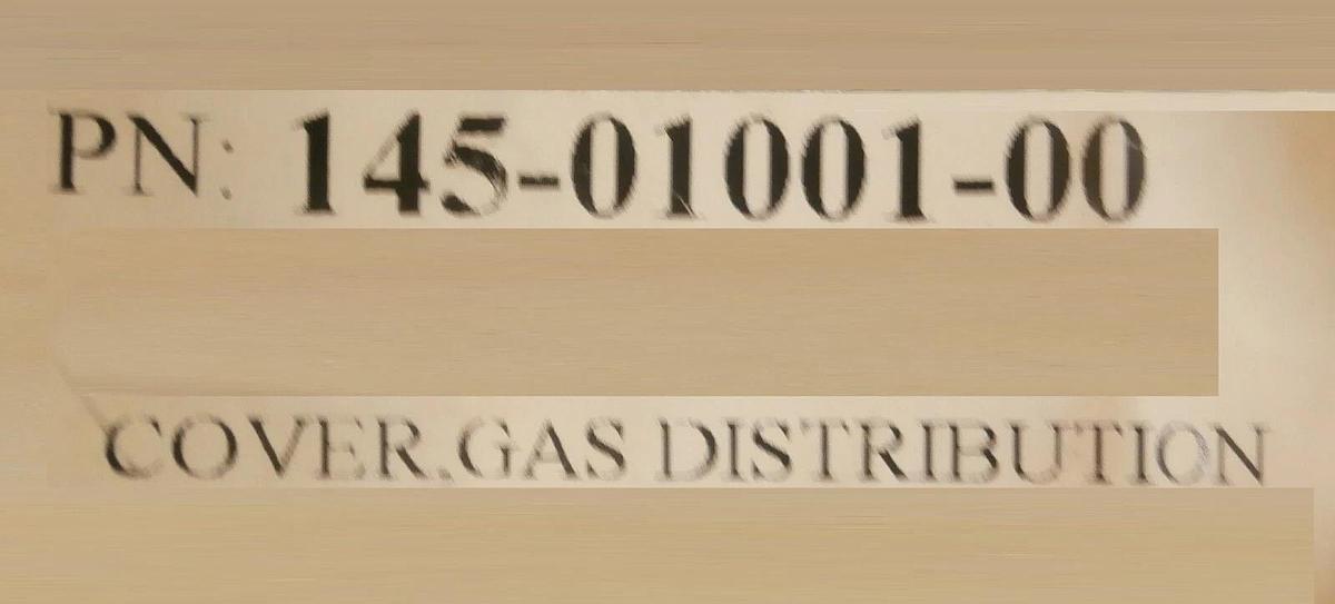 Mattson Technology 145-01001-00 Gas Distribution Cover Aspen II New Surplus