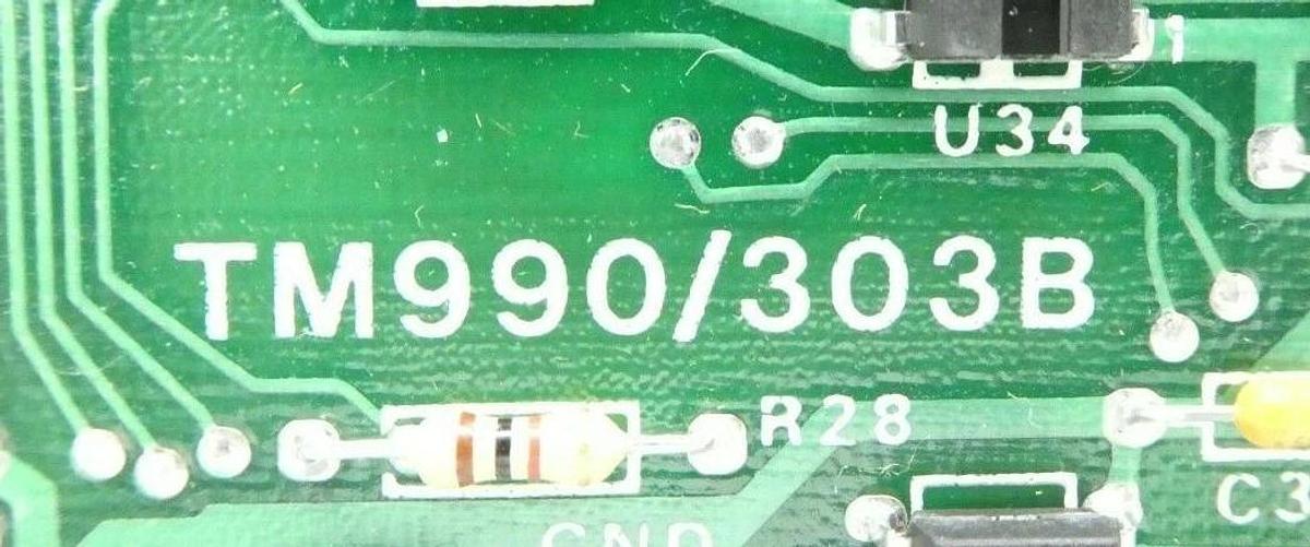 Used Texas Instruments 1600642-0001 1 Disc Control PCB Card TM990/303B Varian 2204049