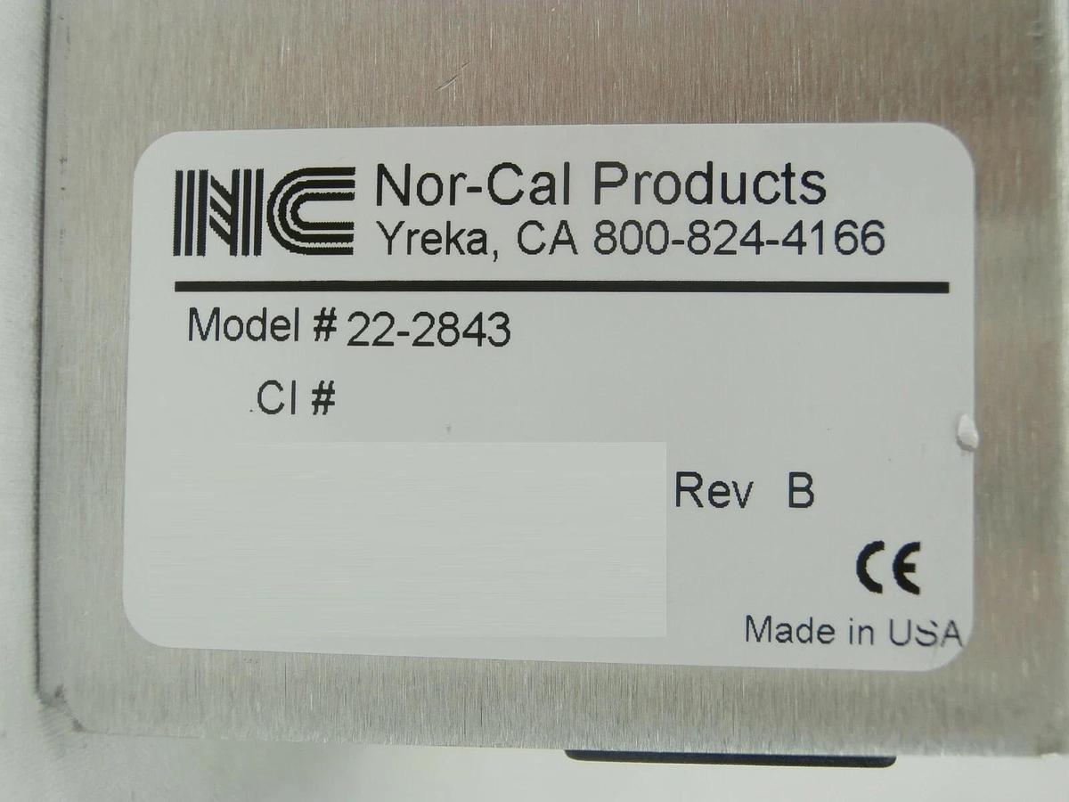 Used Nor-Cal 22-2843 Adaptive Pressure Controller Intellisys APC-001-B.1-01 Used