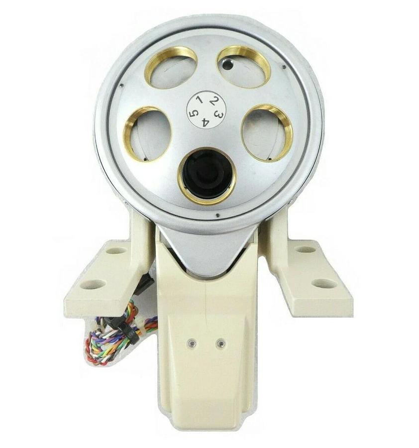 Used Nikon Microscope Turret Assembly with Mount OPTISTATION 3 & 7 2S700-409 Working