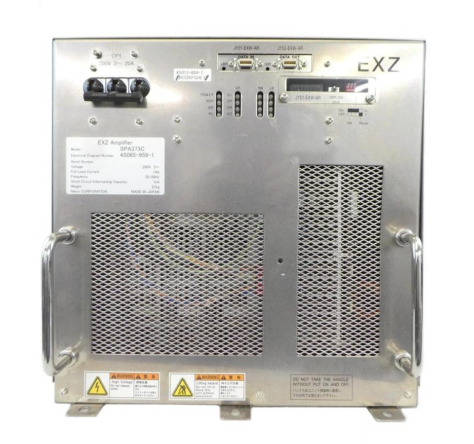 Used Nikon 4S065-959-1 EXZ Amplifier Module SPA373C 4S013-684-1 NSR Series Working