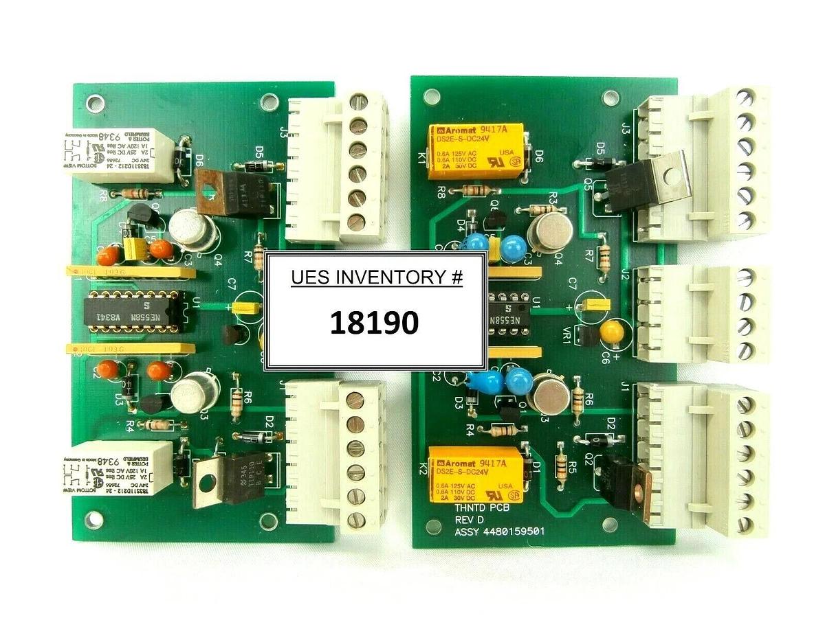 Used Plasma-Therm 4480159501 THNTD PCB Board Clusterlock 7000 Reseller Lot of 2 Spare