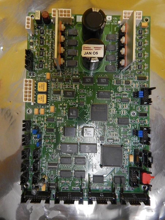 Used Delta Design 1909502-501 Dual Stepper Controller Board PCB Servo Drive Working