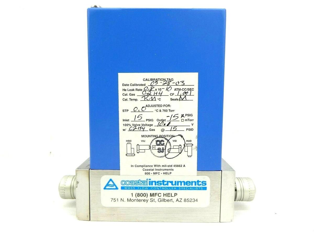 Used Millipore FC-2900MEP Mass Flow Controller MFC 200 SCCM SiH4 Tylan 2900 Working