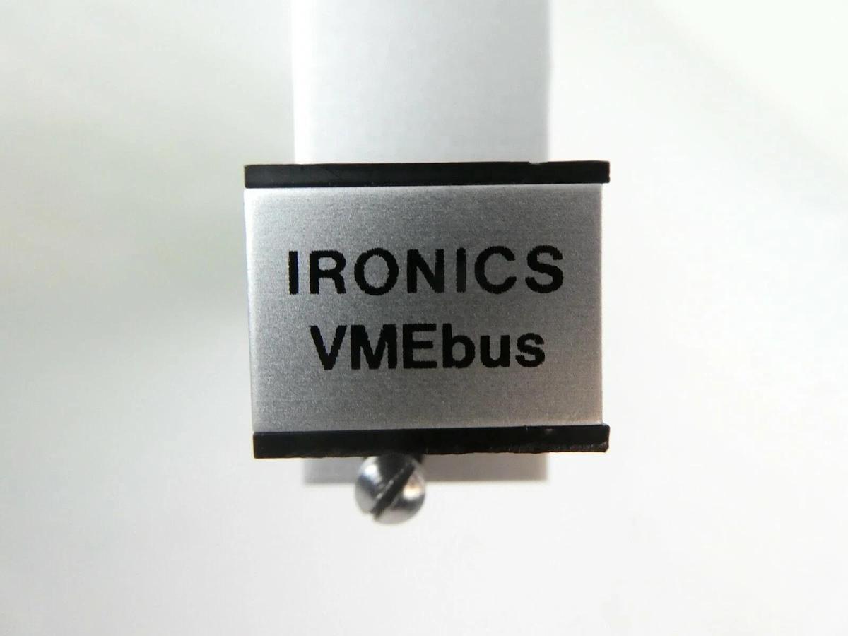 Used Ironics IV-1623 Parallel I/O VMEBus PCB Card Varian 109001004 Working