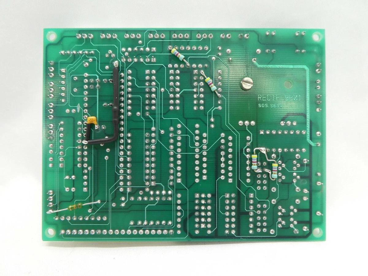 Used RECIF Technologies 9201 Micro Controller PCB IDLW8 200mm Wafer Working Surplus