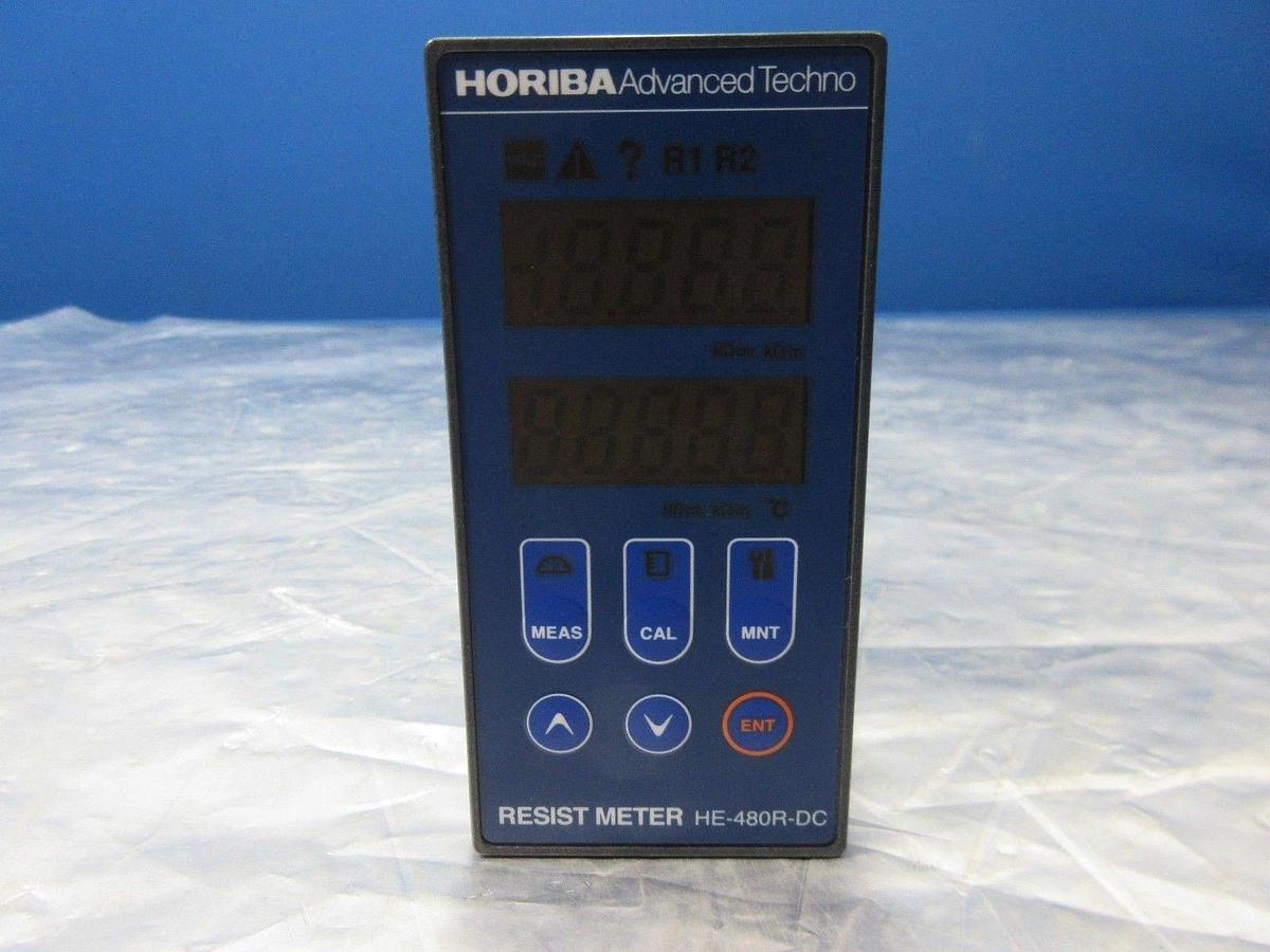 Used Horiba HE-480R-DC24V Resist Meter Used Working