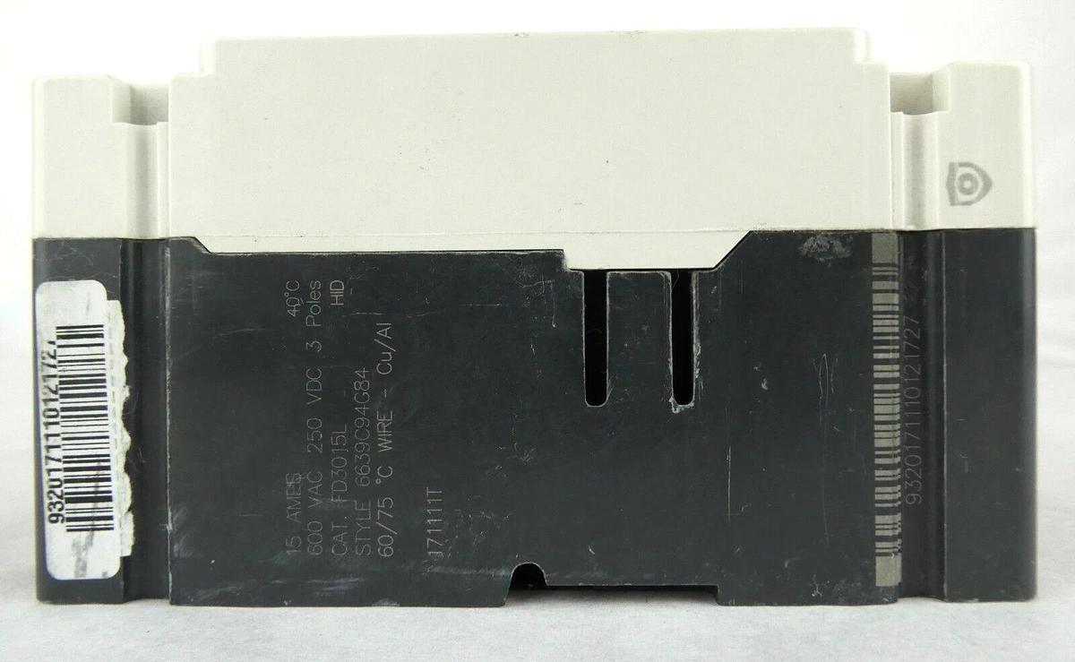 Used Eaton 6639C94G84 Circuit Breaker FD3015L Reseller Lot of 2 Working