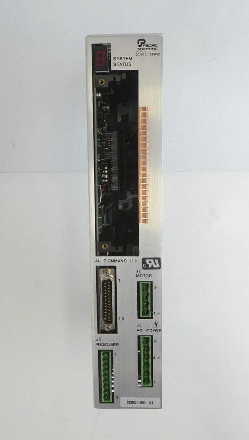 Used Pacific Scientific SC902-001-01 Servo Drive Amplifier SC902 Reseller Lot of 2