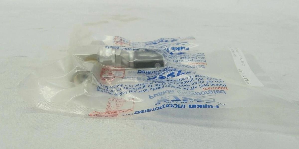 Fujikin FUND-71G-6.35-2 Diaphragm Soft-Seal Valve Reseller Lot of 3 New Surplus
