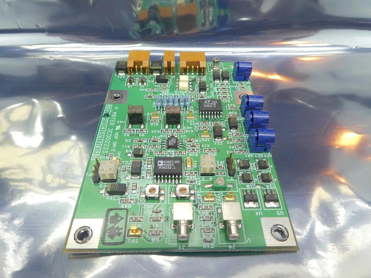 Used Hitachi Kokusai Denki 3CD02233 Adjustment Board PCB P_MATER Mikro Sonic Working