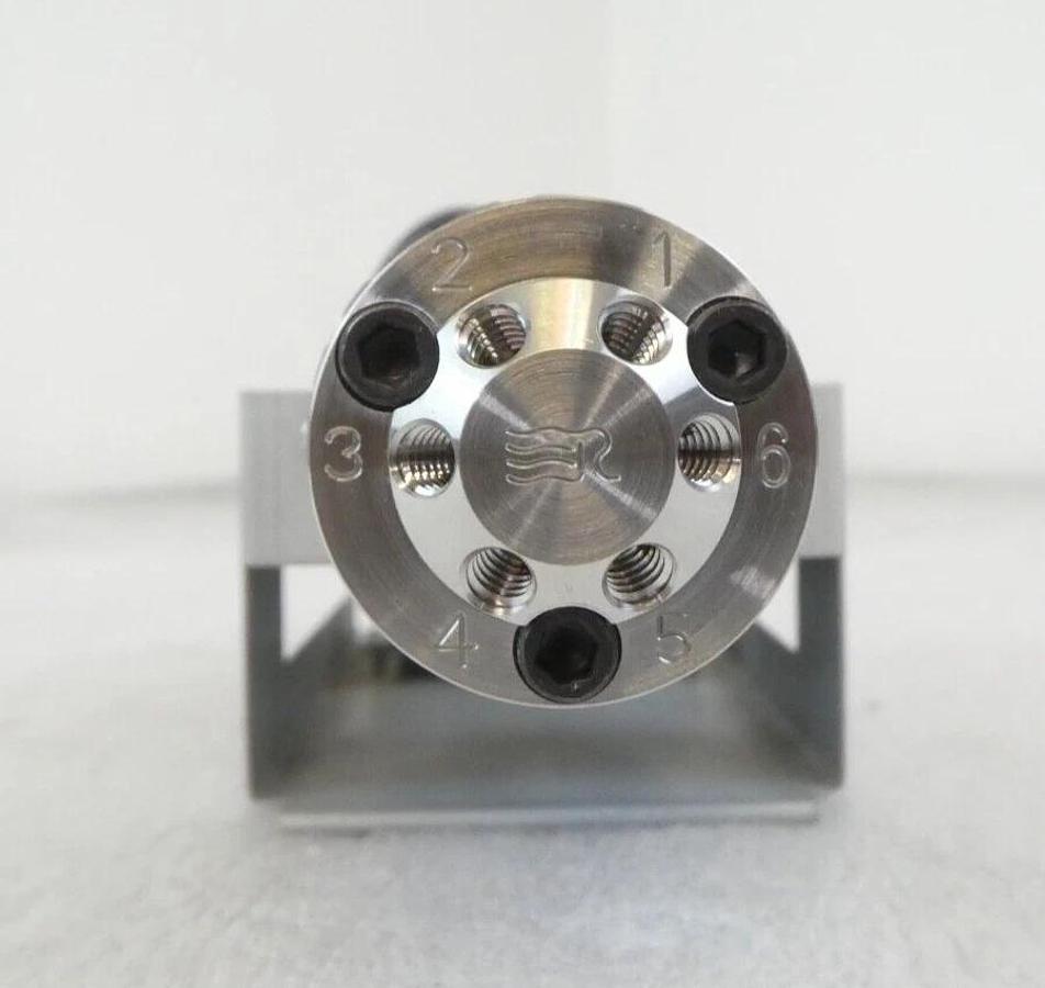 Used Idex PD718-000 6-Port Injection Valve Assembly 8382101 Reseller Lot of 2 Surplus