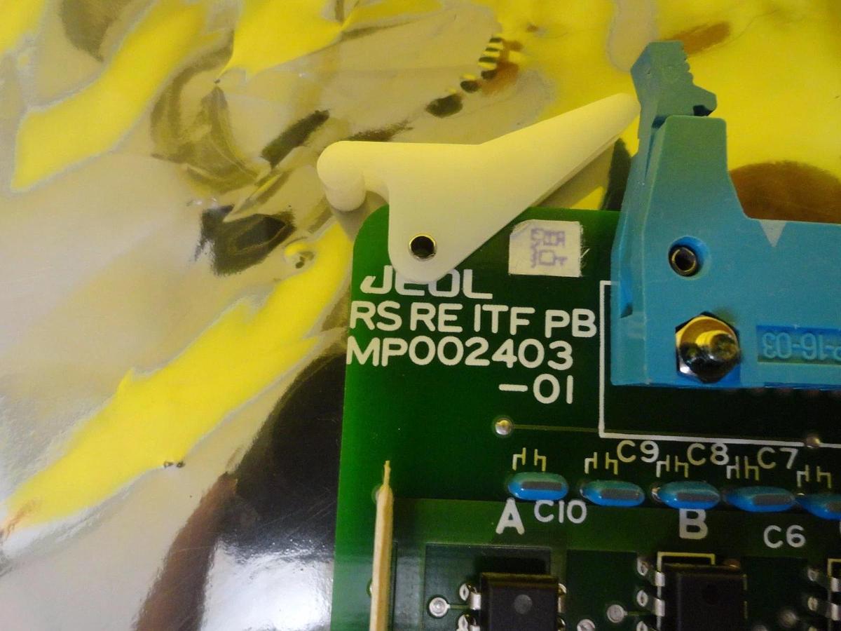 Used JEOL MP002403-01 RS RE ITF PB Interface Board PCB Card EM-2010F Working