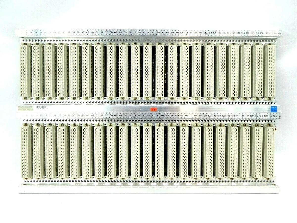 Used Siemens C79458L7000B22 21-Slot Backplane PCB Balzers Unaxis LLS 502 Working