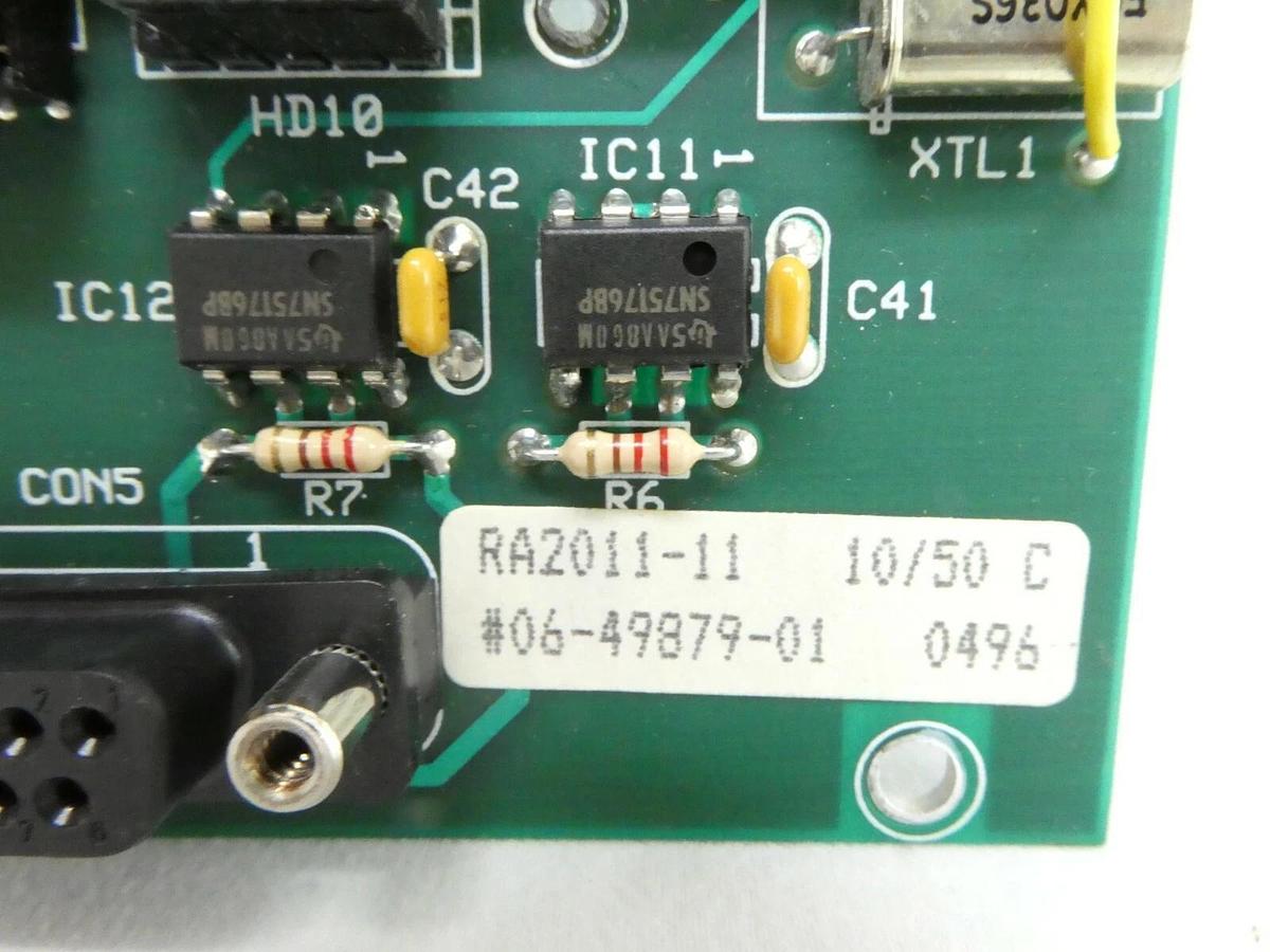Used Thermalogic 06-49879-01 Board PCB RA2011-11 SVG 90S DUV Working Spare