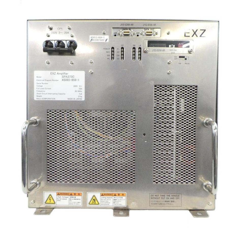 Used Nikon 4S065-959-1 EXZ Amplifier Module SPA373C 4S013-684-1 NSR Series Working