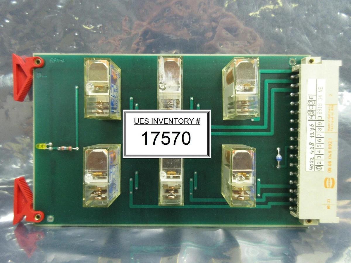 Used ASML 4022.428.12760 Relay PCB RELAIS CARD PAS 5000/2500 Wafer Stepper Used
