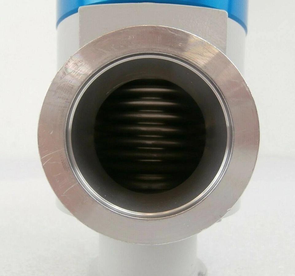 Used Balzers BPV51325 Right Angle Vacuum Isolation Valve EVL 040 P Working Surplus
