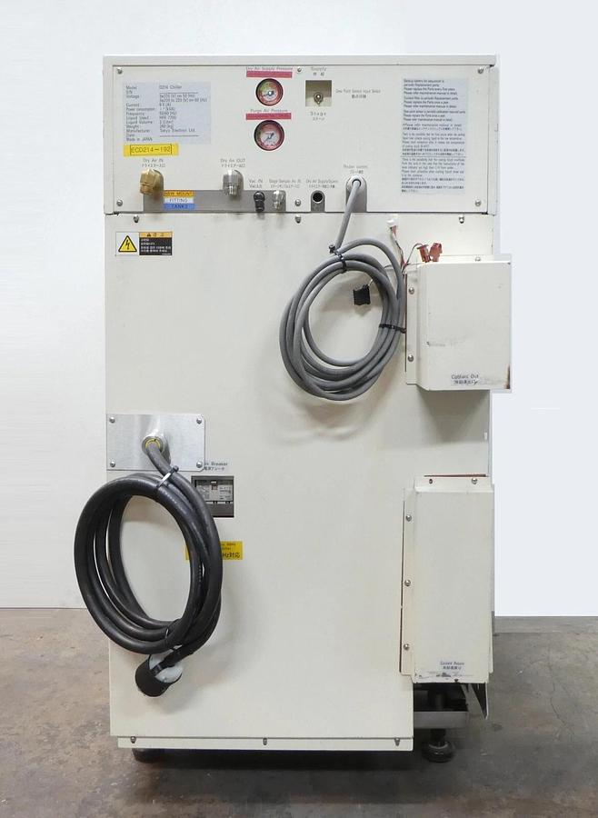 Used TEL Tokyo Electron D214 HFE-7200 3 Liter Industrial Chiller Spare Surplus