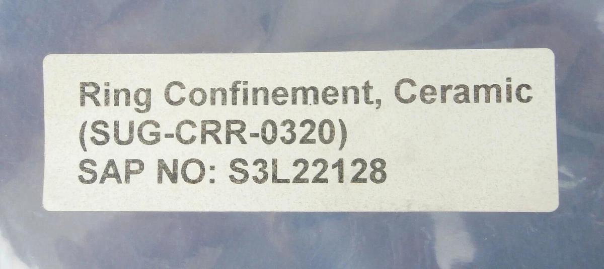 Refurbished Lam Research SUG-CRR-0320 Ceramic Confinement Ring S3L22128 Refurbished Surplus