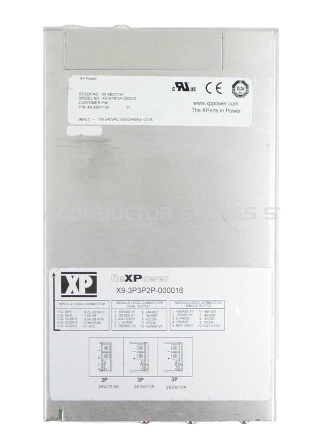 Used XP Power X9-XB0773A Power Supply fleXPower X9-3P3P2P-000016 AB Sciex MDS Working
