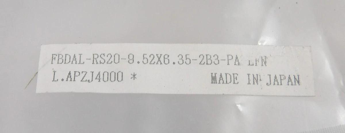 Used Fujikin FBDAL-RS20-9.52X6.35-2B3-PA-LFN Diaphragm Valve Assembly New Surplus