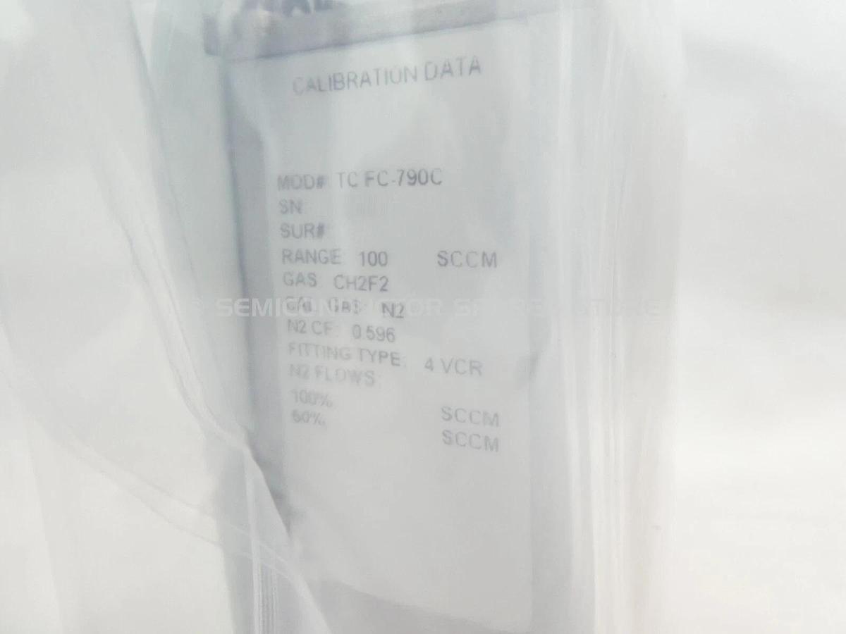 Aera TC FC-790C Mass Flow Controller MFC 100 SCCM CH2F2 Lam 797-008514-432 New