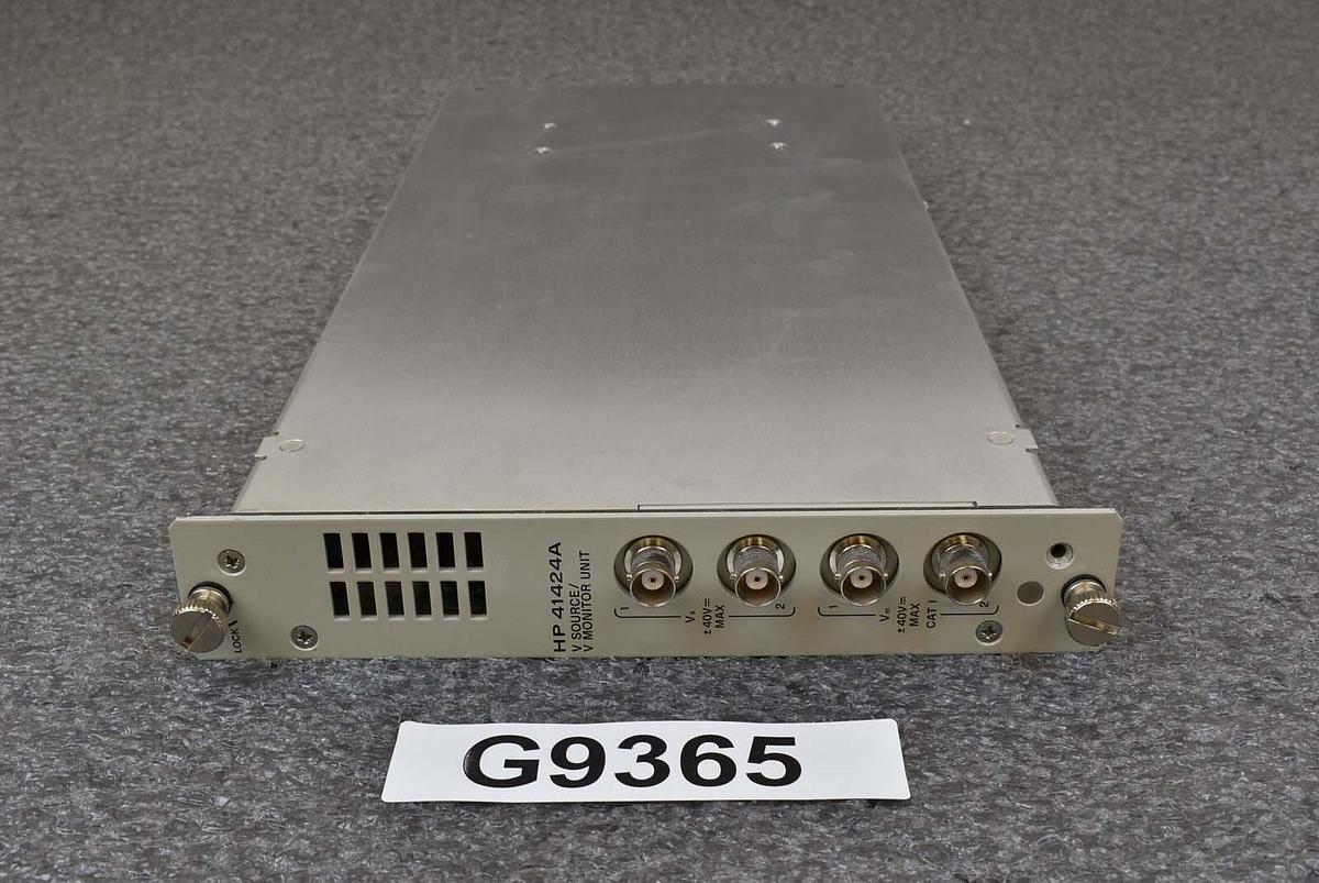 Used HP 41424A V Source / V Monitor Unit Module for 4142B