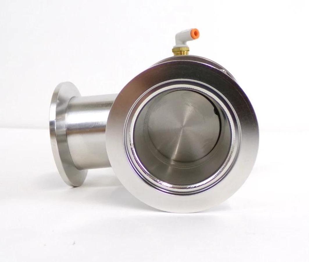 Used Nor-Cal Products 3870-01919 Pneumatic Angle Valve AMAT Reseller Lot of 2 Working