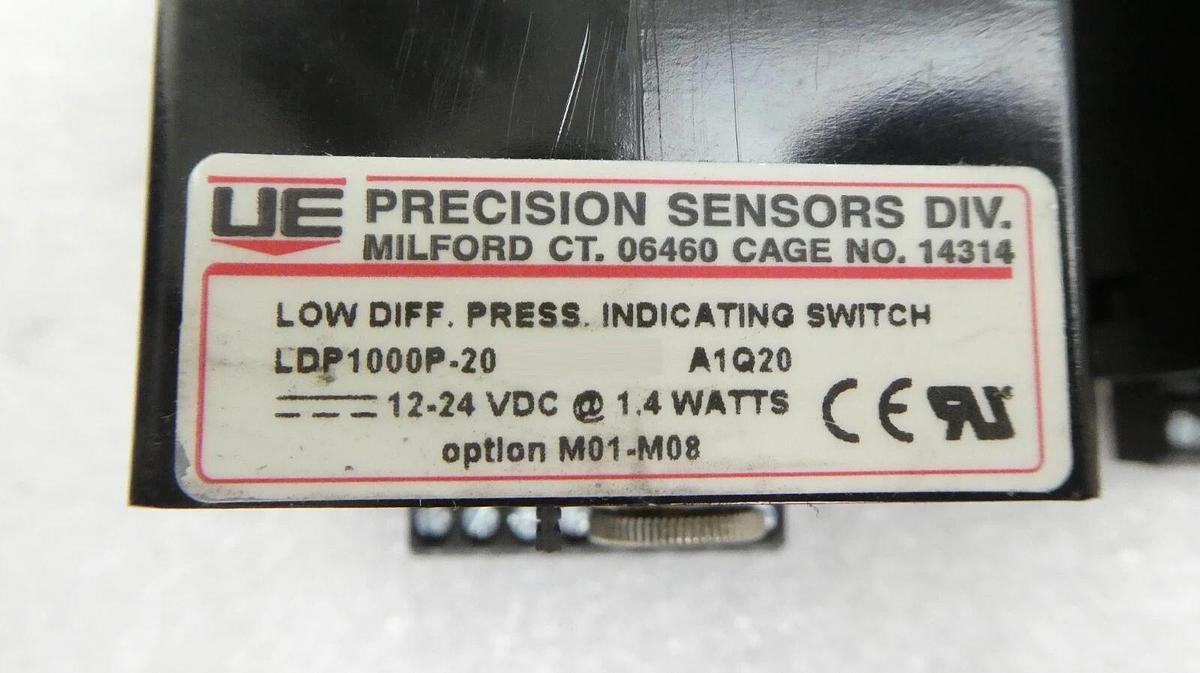 Used UE Precision Sensors LDP Low Differential Pressure Switch Lot of 18 AMAT Working