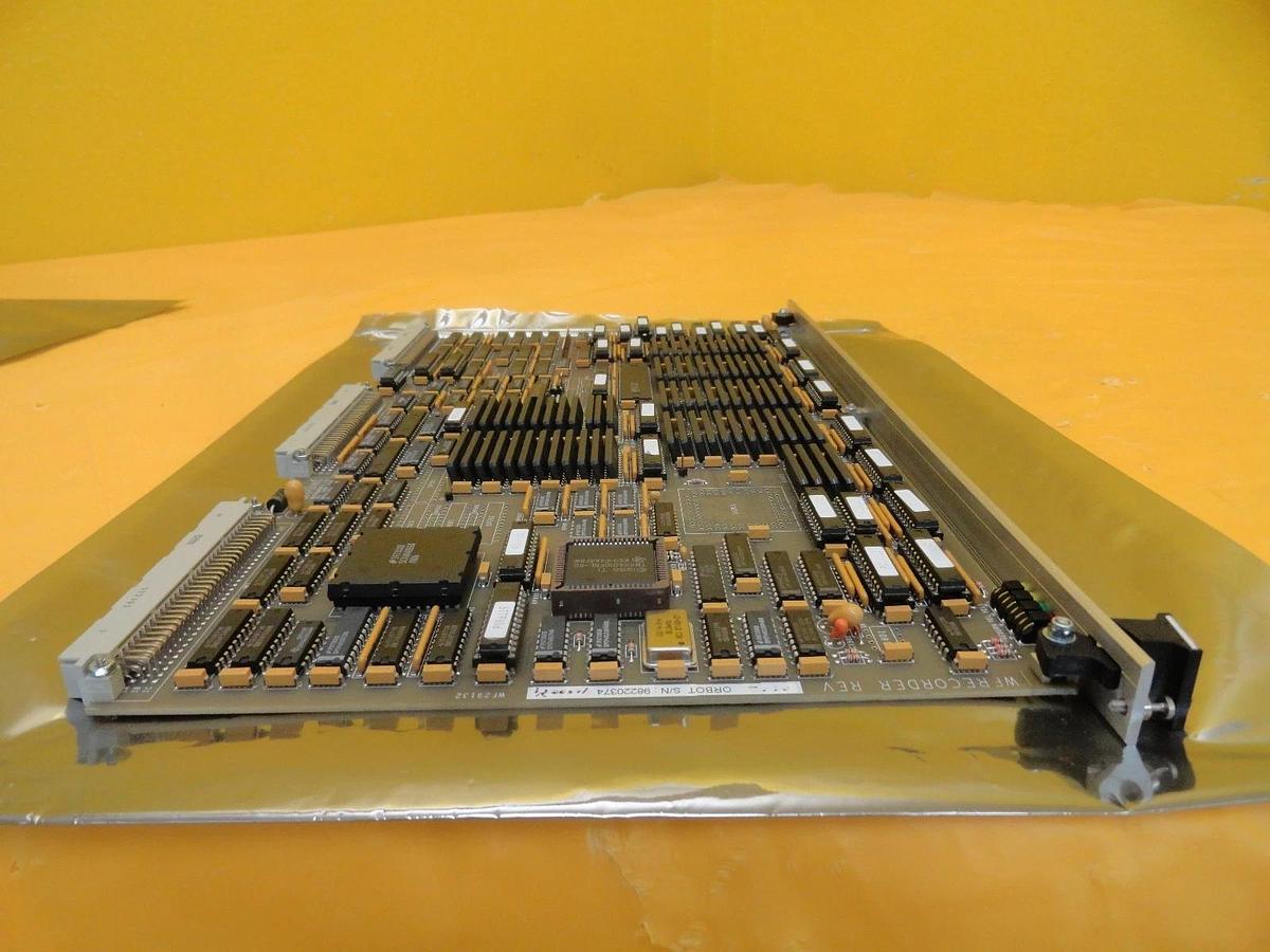 Used Orbot WF29132 WFRECORDER 4000074 PCB Card AMAT WF 736 DUO Broken Pull Tab Used