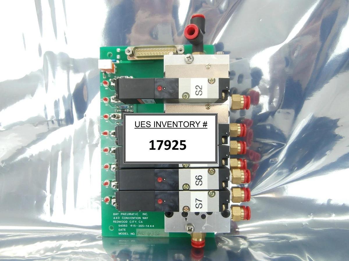 Used Bay Pneumatic BES4326 5-Port Manifold KLA Instruments 740-654246-00 2132 Used