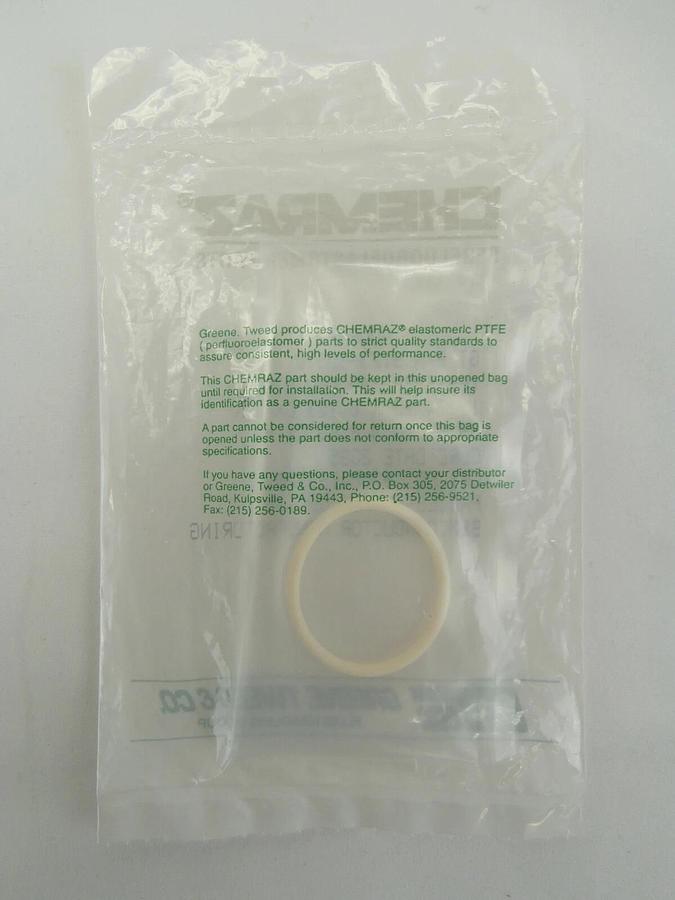 Used Greene Tweed 9123-SD570 Chemraz O-Ring AS-568A-123 CPD 570 Lot of 17 New Surplus