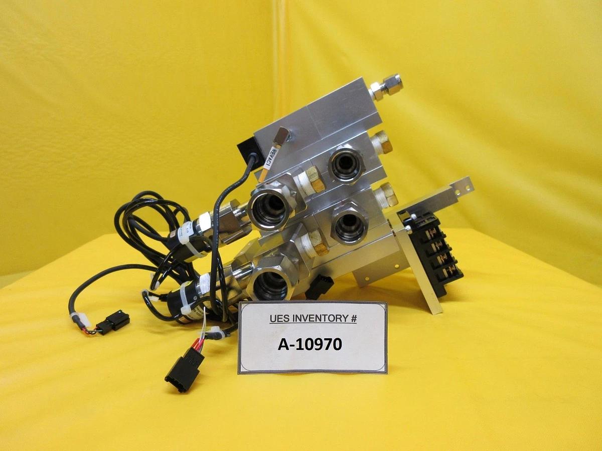 Used Nikon PS8-102G Pneumatic Block Double Pressure Switch NSR-S204B Used Working
