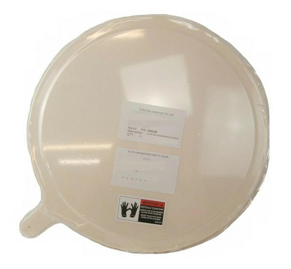 Forcera 900596 Plate Gas Shower Head 21 Holes Lam 9600 Etch 716-330892-005 New